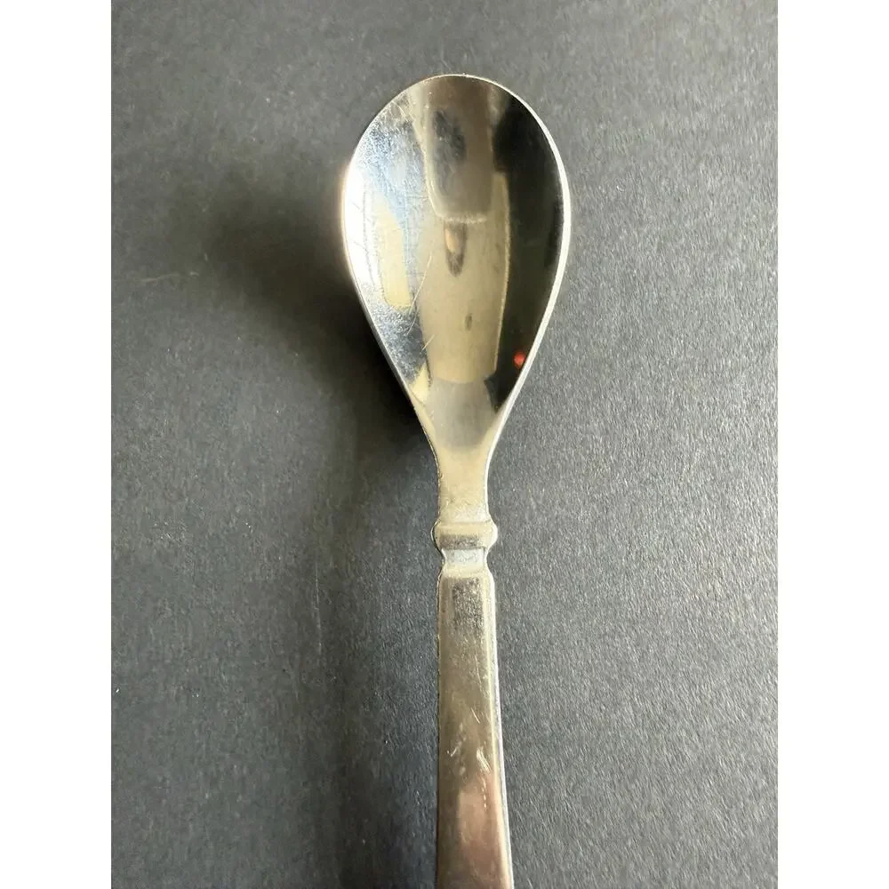 Vintage Rogers Korea Stainless Demitasse Espresso Spoon MCM Flatware